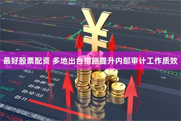 最好股票配资 多地出台措施提升内部审计工作质效